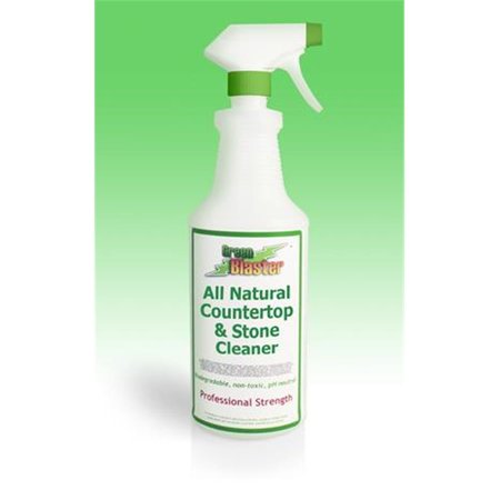 GREEN BLASTER PRODUCTS All Natural Stone Cleaner 16oz GR134766